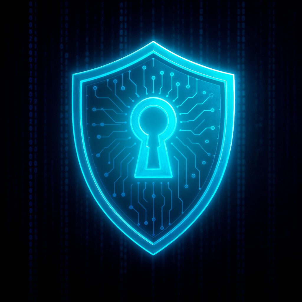 Top Cybersecurity Solutions: Tools Systems and Architectures (2026) Cybersecurity solutions shield with circuit board and keylock representing digital protection and network security